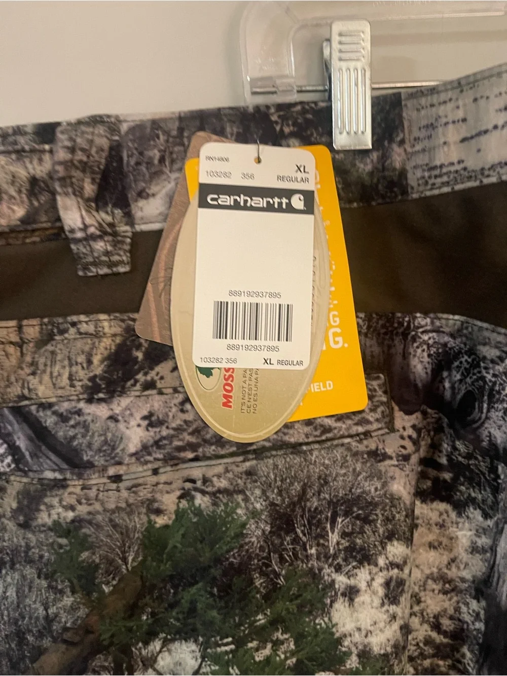 Carhartt Men's 103282 Buckfield Pant Mossy Oak Mountain Country - XL Regular